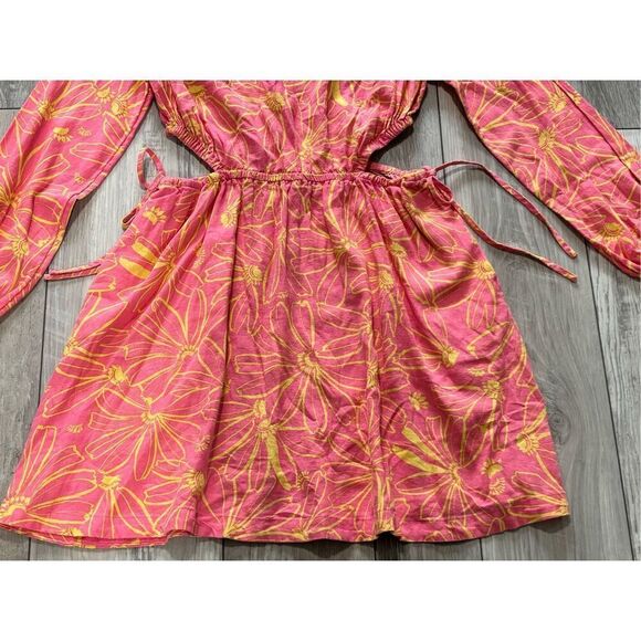 Universal Thread cut out sides linen knee length dress size XL - Picture 6 of 14